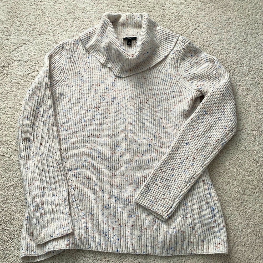 Pretty Talbot’s cowl neck sweater